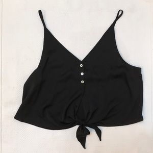 Free People Black Tank Top